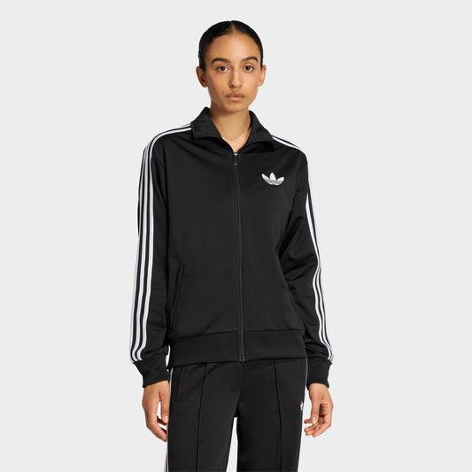 Women's adidas Originals adicolor Classic Firebird Loose Track Top - Black/White