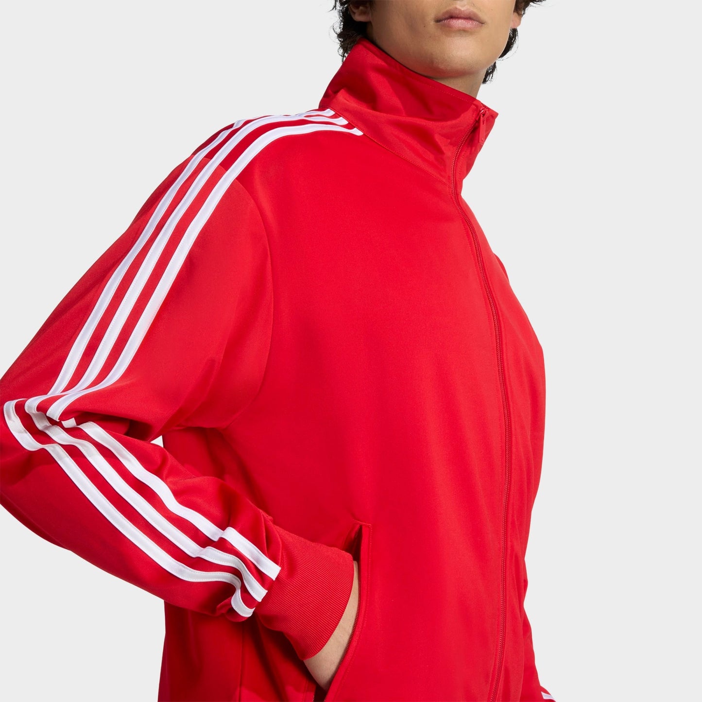 Men's adidas Originals adicolor Sport Firebird Track Jacket - Better Scarlet