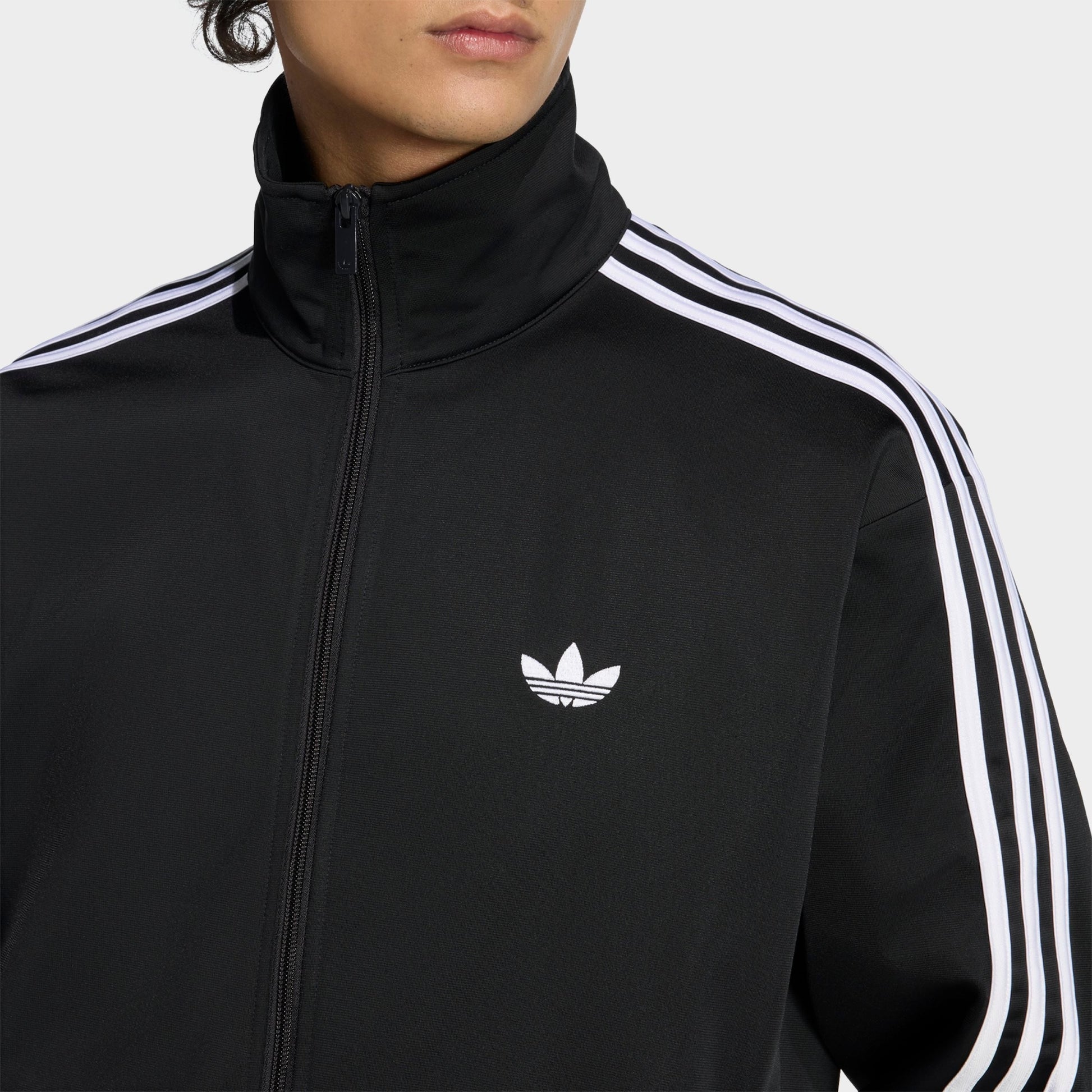 Men's adidas Originals adicolor Sport Firebird Track Jacket - Black