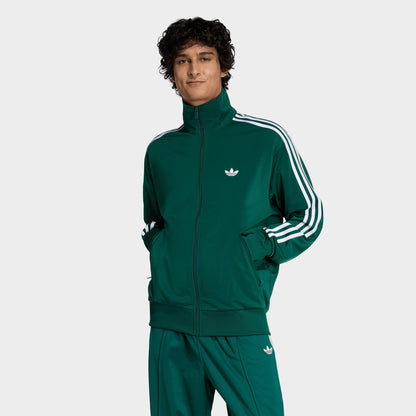 Men's adidas Originals adicolor Sport Firebird Track Jacket - Collegiate Green