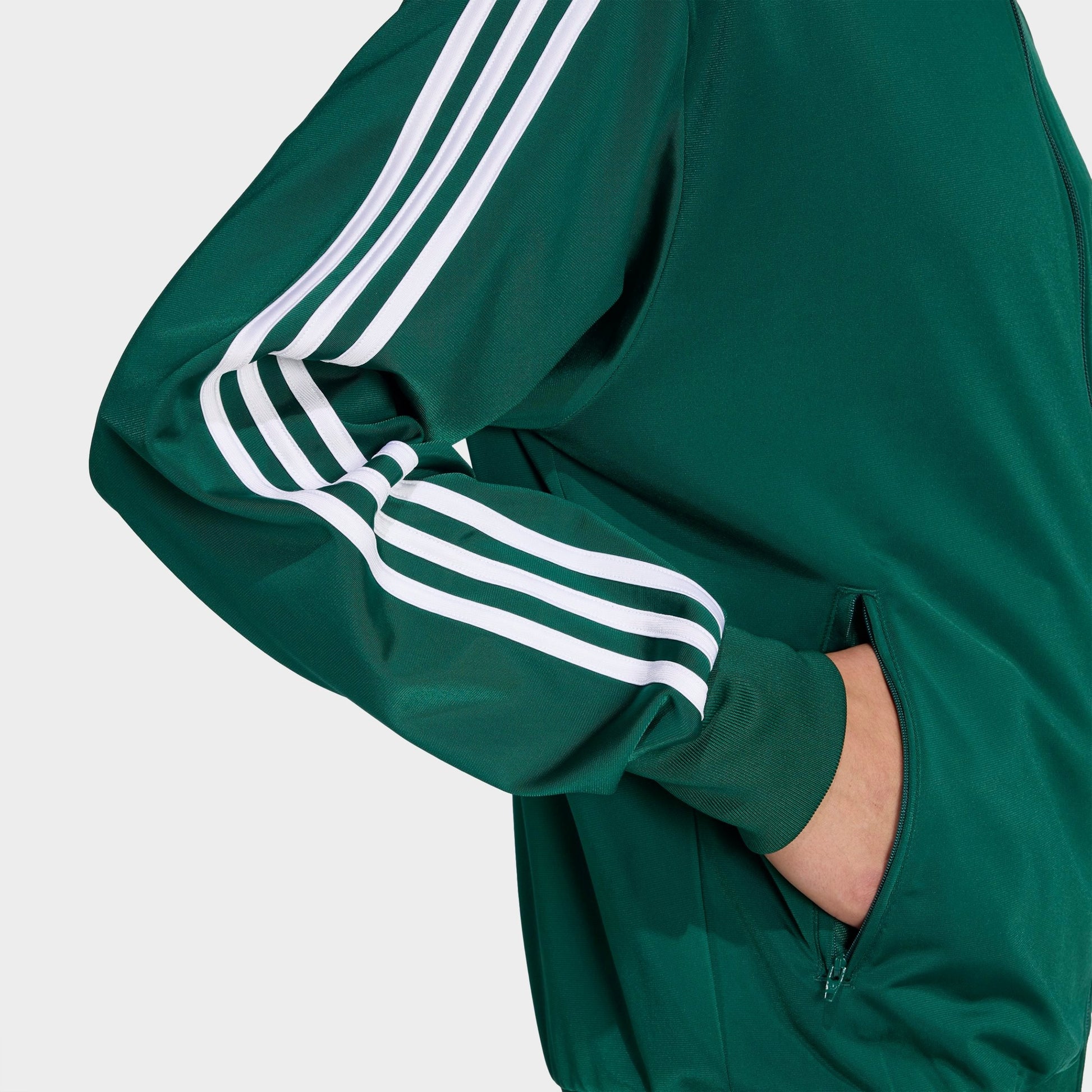 Men's adidas Originals adicolor Sport Firebird Track Jacket - Collegiate Green