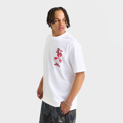 Men's adidas Originals World Stack T-Shirt - White