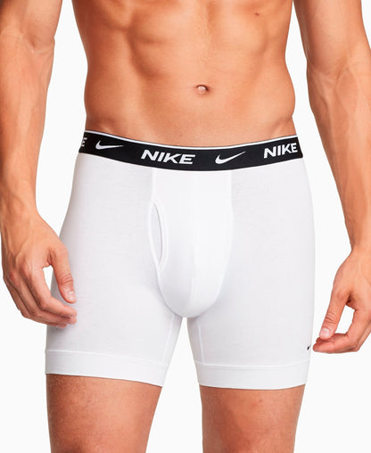 Men's Nike Stretch Cotton Boxer Briefs (3-Pack) - Multi-Color