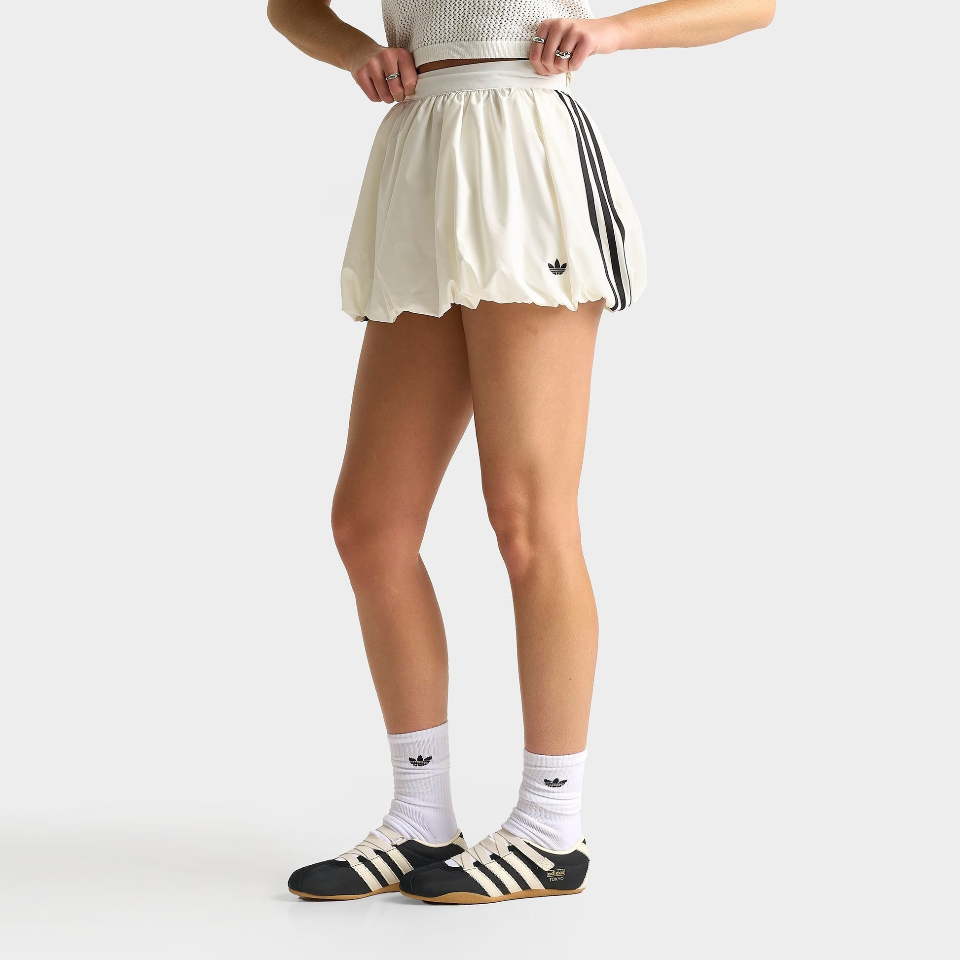 Women's adidas Originals Balloon Skirt - Off White