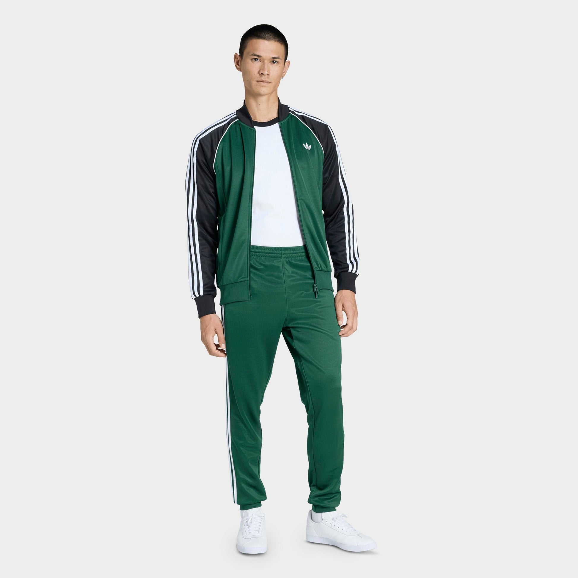 Men's adidas Originals SST Track Pants - Collegiate Green