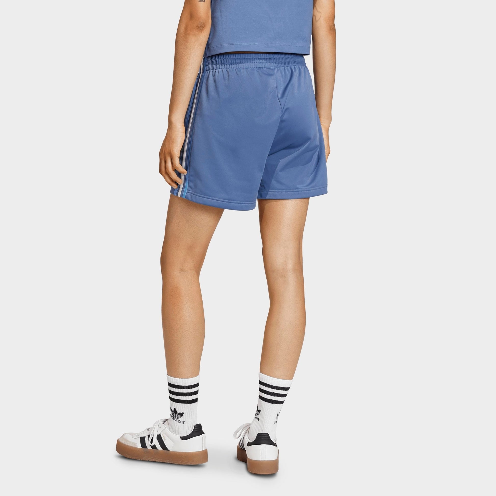 Women's adidas Originals Firebird Classic Shorts - Crew Blue/Light Blue/White
