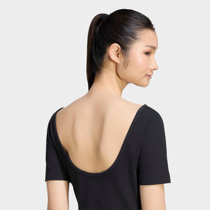 Women's adidas Sportswear Kit Small Logo Rib Dress - Black
