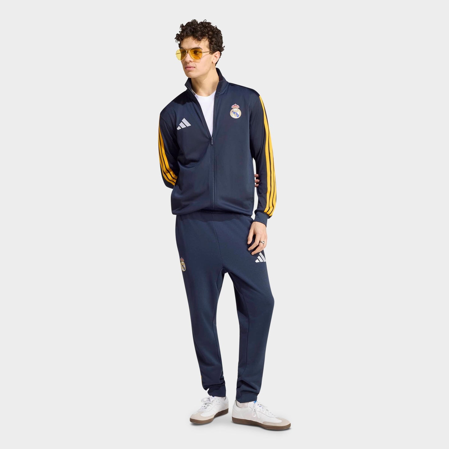 Men's adidas Real Madrid DNA Track Top - Night Navy