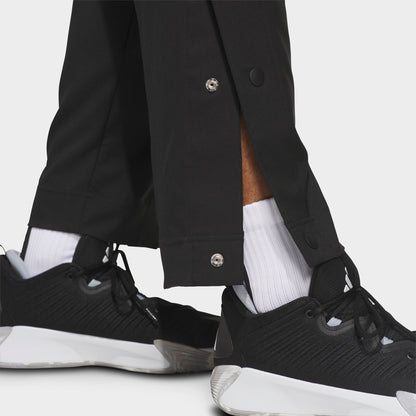 Men's adidas Crazy Lite Woven Basketball Pants - Black/Solar Lemon