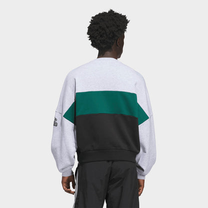 Men's adidas Originals Varsity Crewneck Sweatshirt - Light Grey Heather