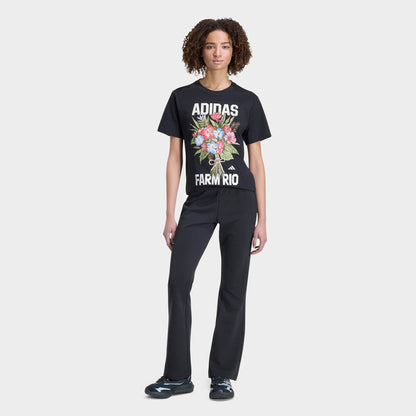 Women's adidas x Farm Rio Graphic T-Shirt - Black/Cream White/Multicolor