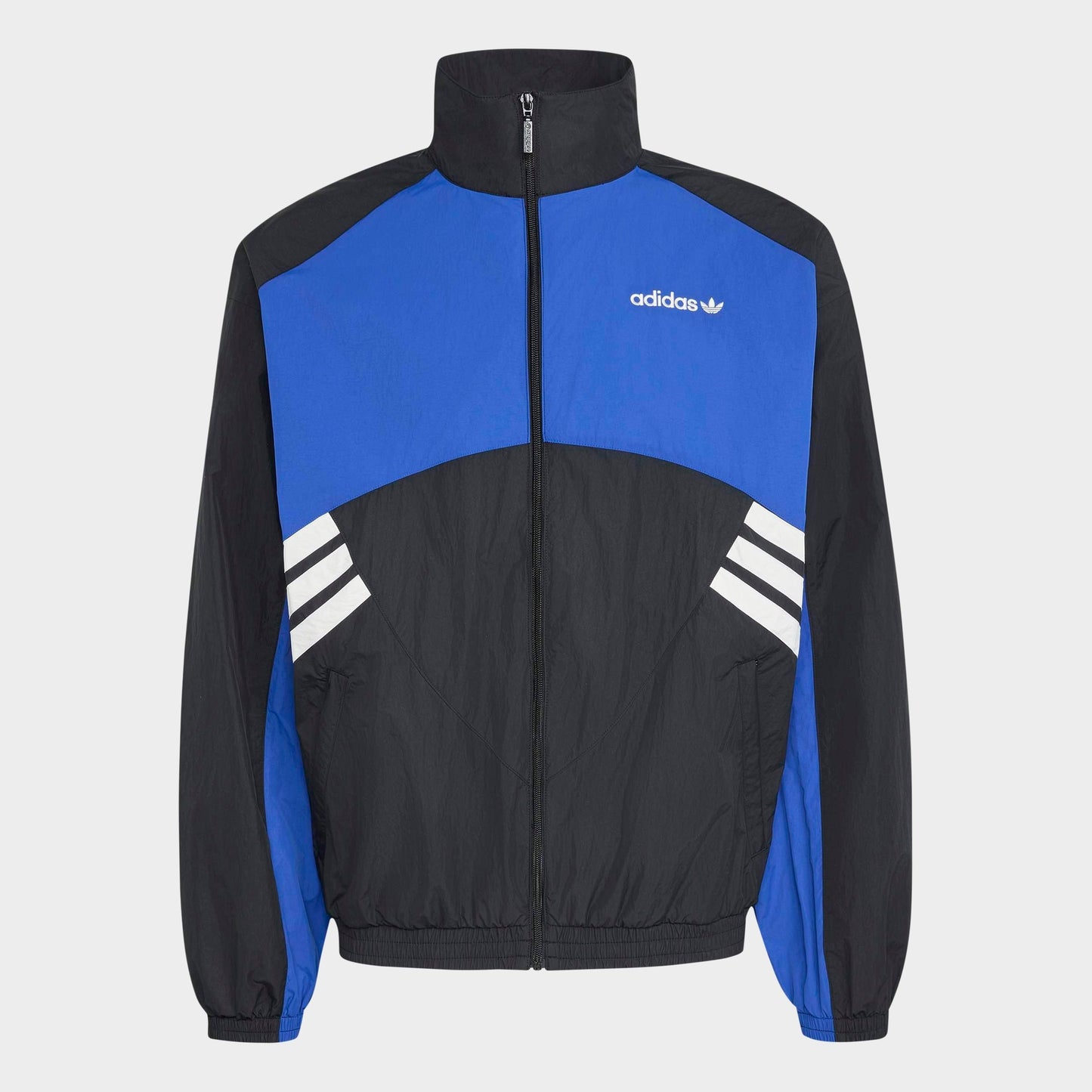 Men's adidas Originals Munich 93 Track Top - Black/Team Royal Blue