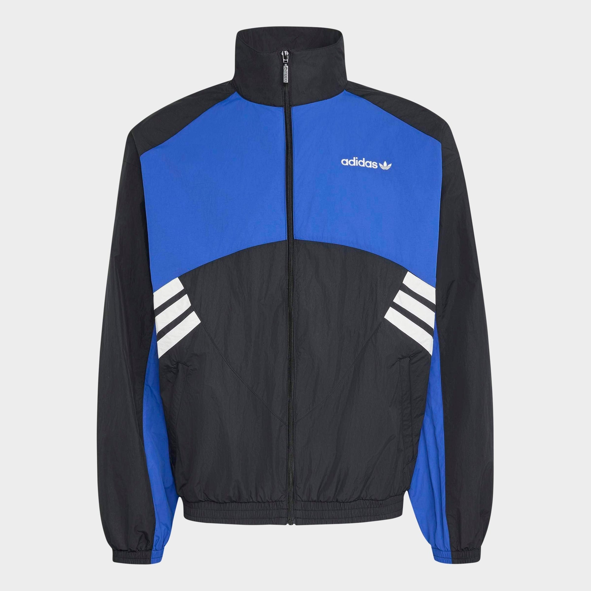 Men's adidas Originals Munich 93 Track Top - Black/Team Royal Blue