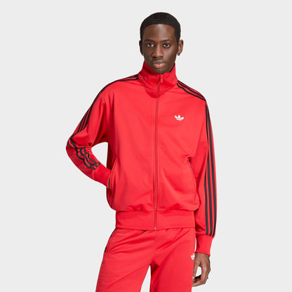 Men's adidas Originals adicolor Sport Firebird Track Jacket - Vivid Red