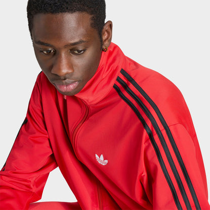 Men's adidas Originals adicolor Sport Firebird Track Jacket - Vivid Red
