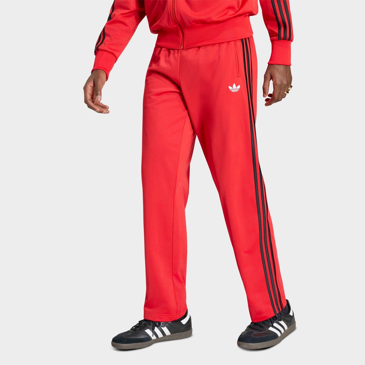 Men's adidas Originals adicolor Firebird Track Pants - Vivid Red