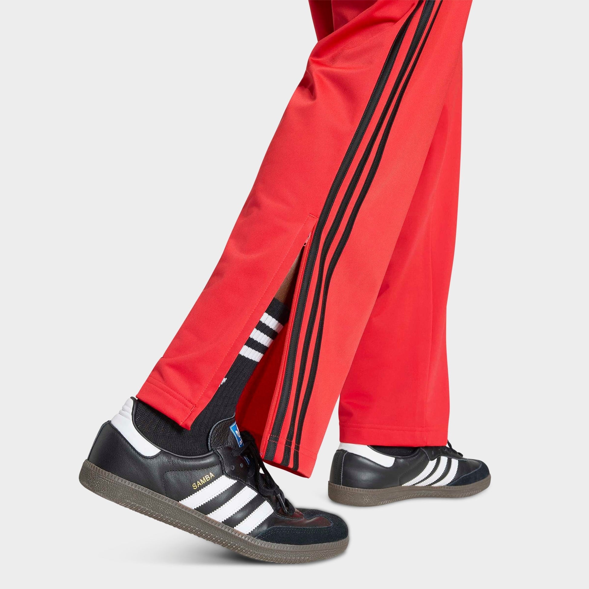 Men's adidas Originals adicolor Firebird Track Pants - Vivid Red