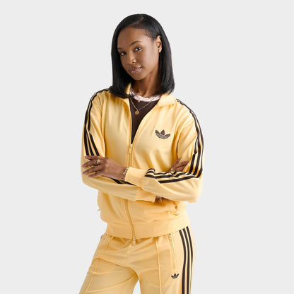 Women's adidas Originals adicolor Classic Firebird Loose Track Top - Orange Tint