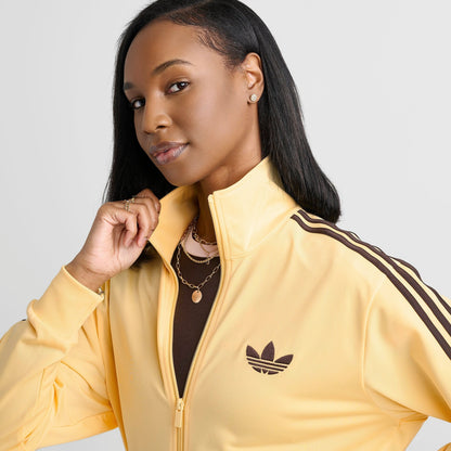 Women's adidas Originals adicolor Classic Firebird Loose Track Top - Orange Tint