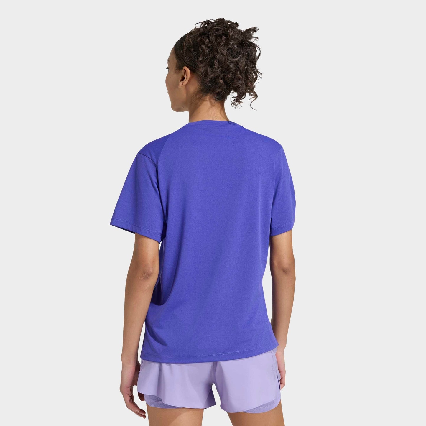 Women's adidas adi365 Iconic Climacool Running T-Shirt - Pure Purple