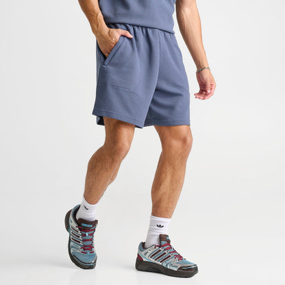 Men's adidas Originals Trefoil Essentials Waffle Shorts - Preloved Ink