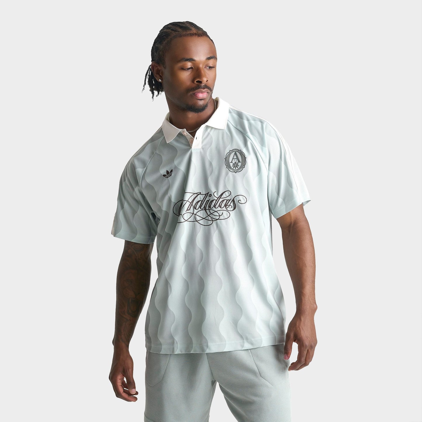 Men's adidas Originals Summer Glow Jersey - Wonder Sage