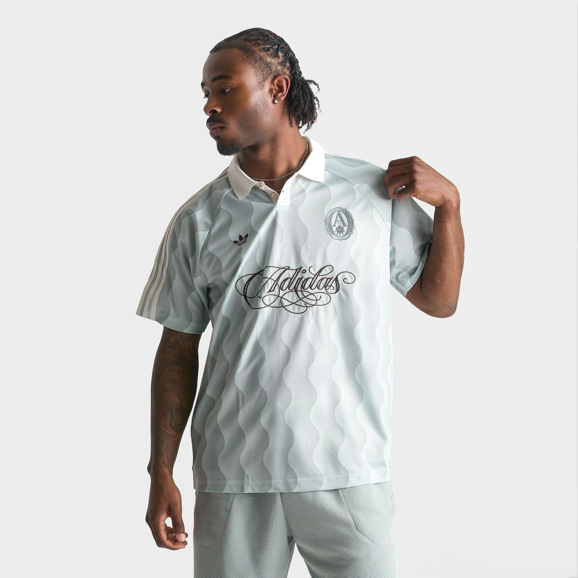 Men's adidas Originals Summer Glow Jersey - Wonder Sage