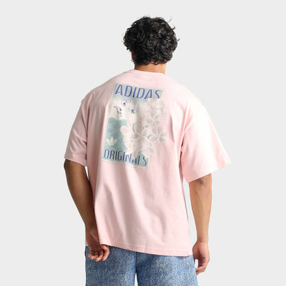 Men's adidas Originals Summer Graphic T-Shirt - Sandy Pink