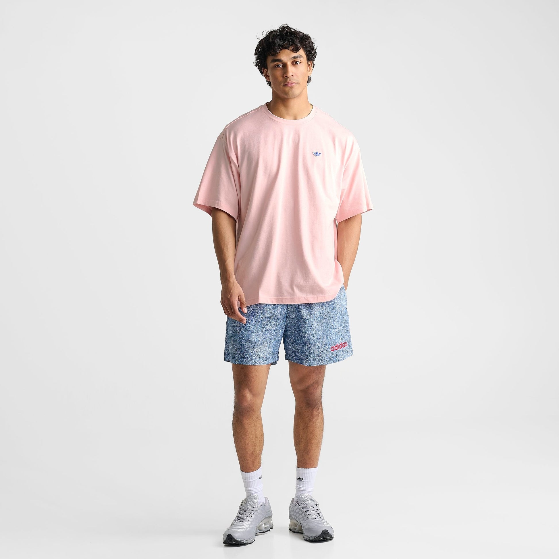 Men's adidas Originals Summer Graphic T-Shirt - Sandy Pink