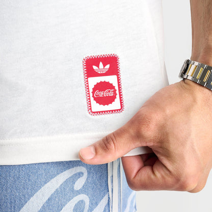 Men's adidas Originals x Coca-Cola Cali T-Shirt - White