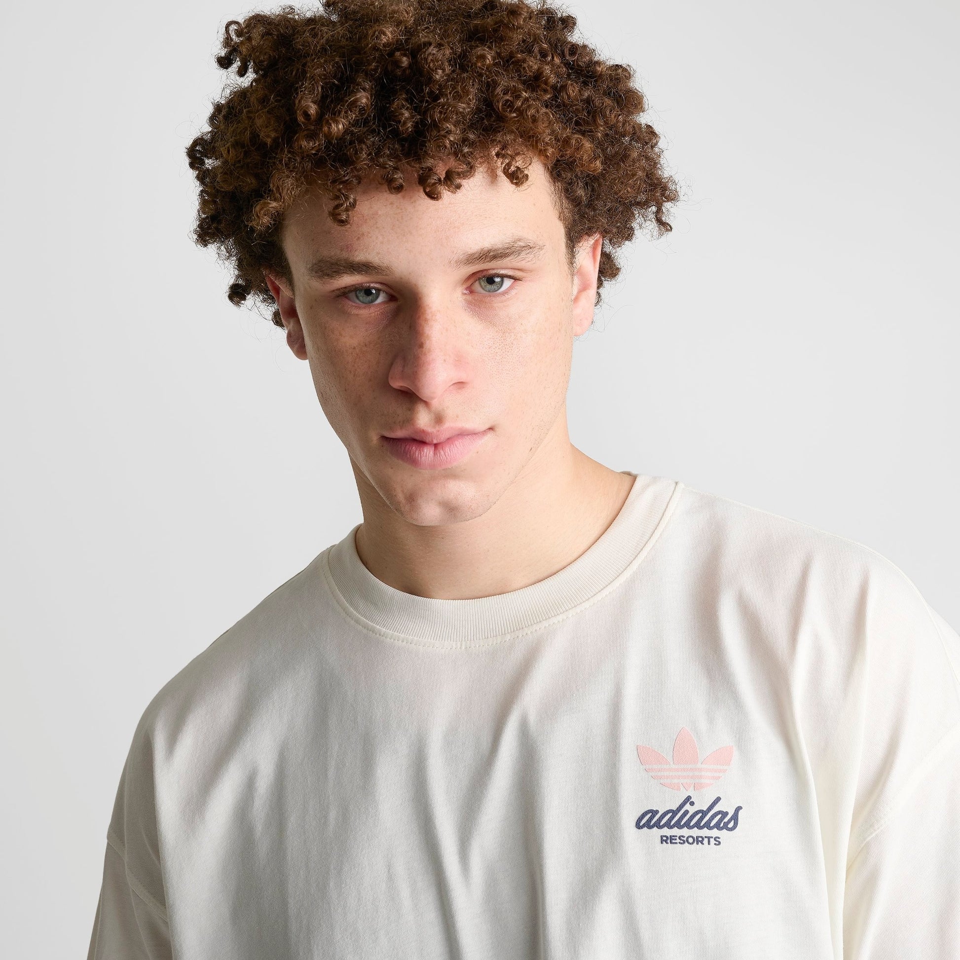 Men's adidas Originals Resort Graphic T-Shirt - Off White