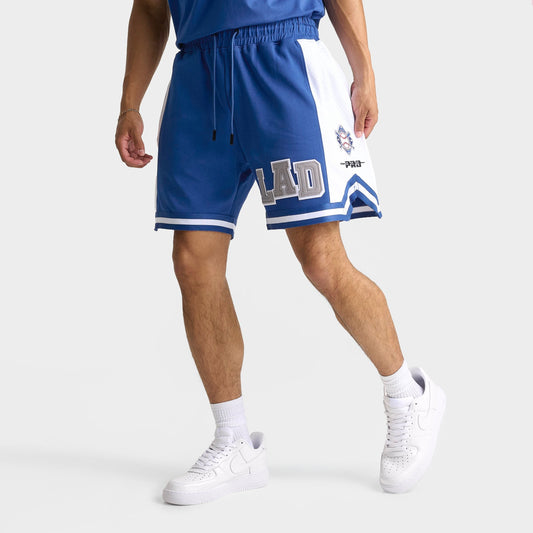Men's Pro Standard Los Angeles Dodgers MLB Letterman Shorts - Dodger Blue