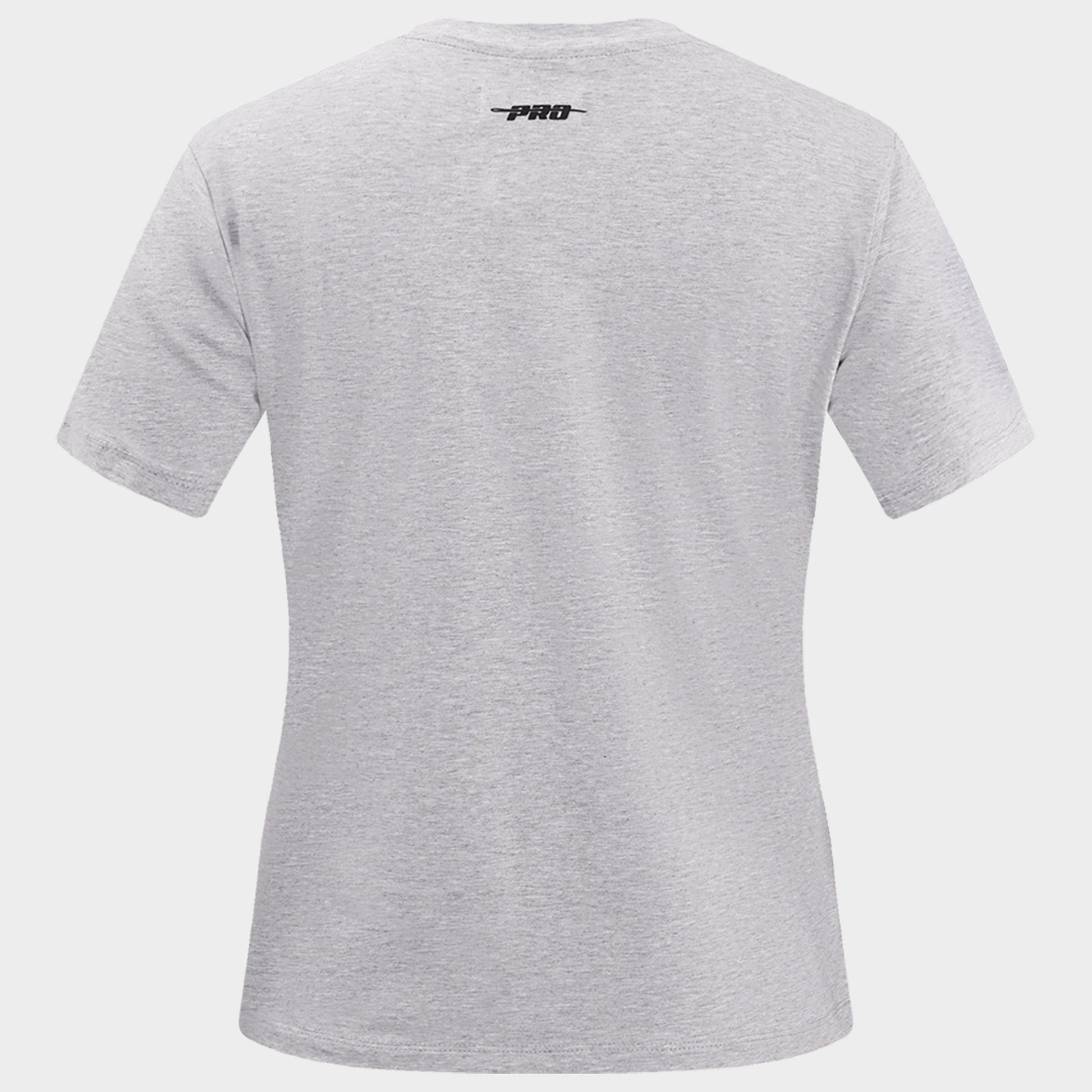 Women's Pro Standard New York Yankees MLB Classic Single Jersey Slim T-Shirt - Heather Grey