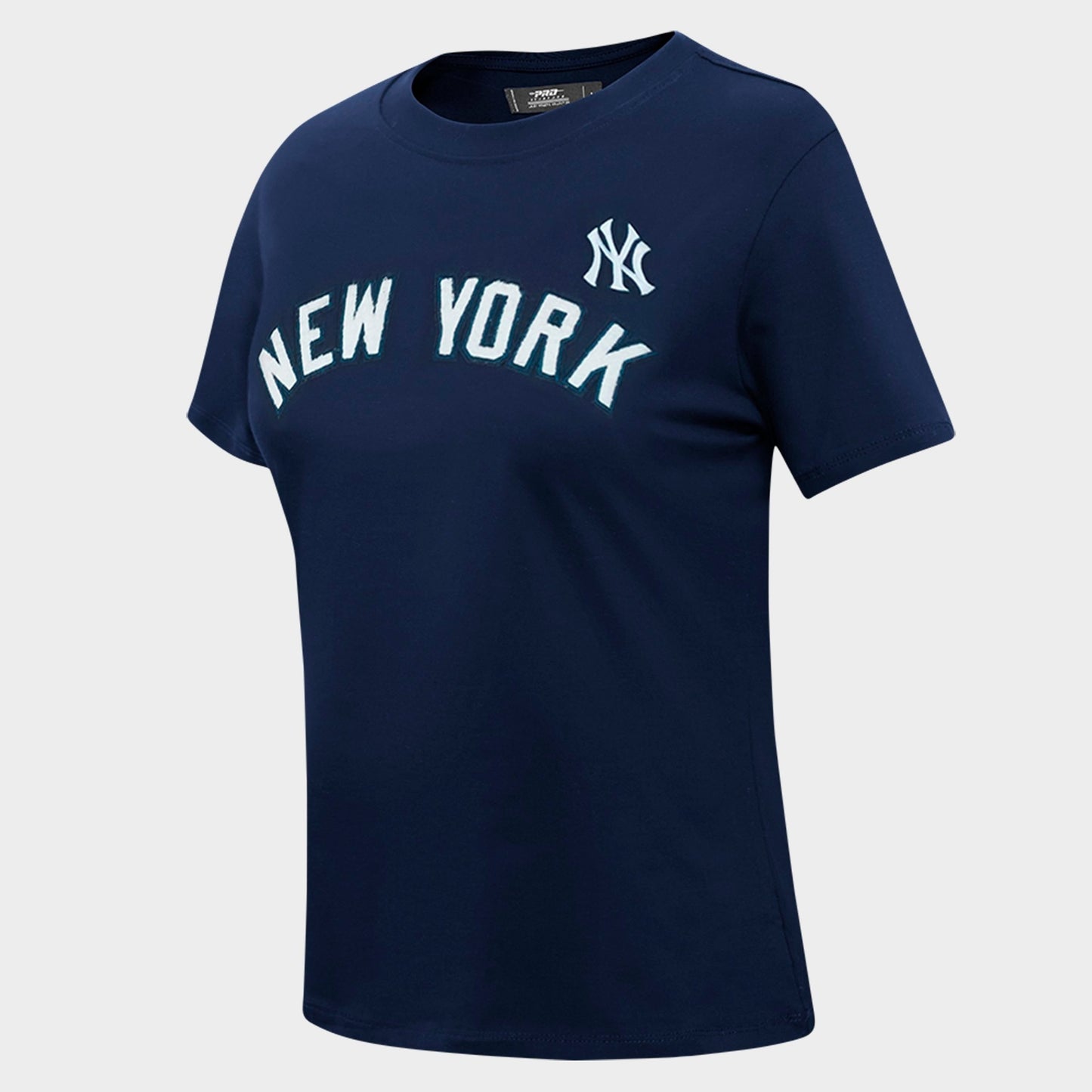 Women's Pro Standard New York Yankees MLB Classic Single Jersey Slim T-Shirt - Midnight Navy