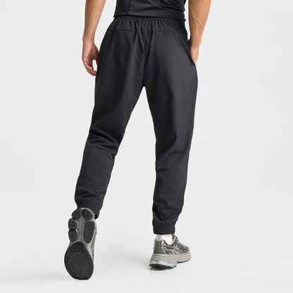 Men's New Balance Woven Zip Pocket Jogger Pants - Black