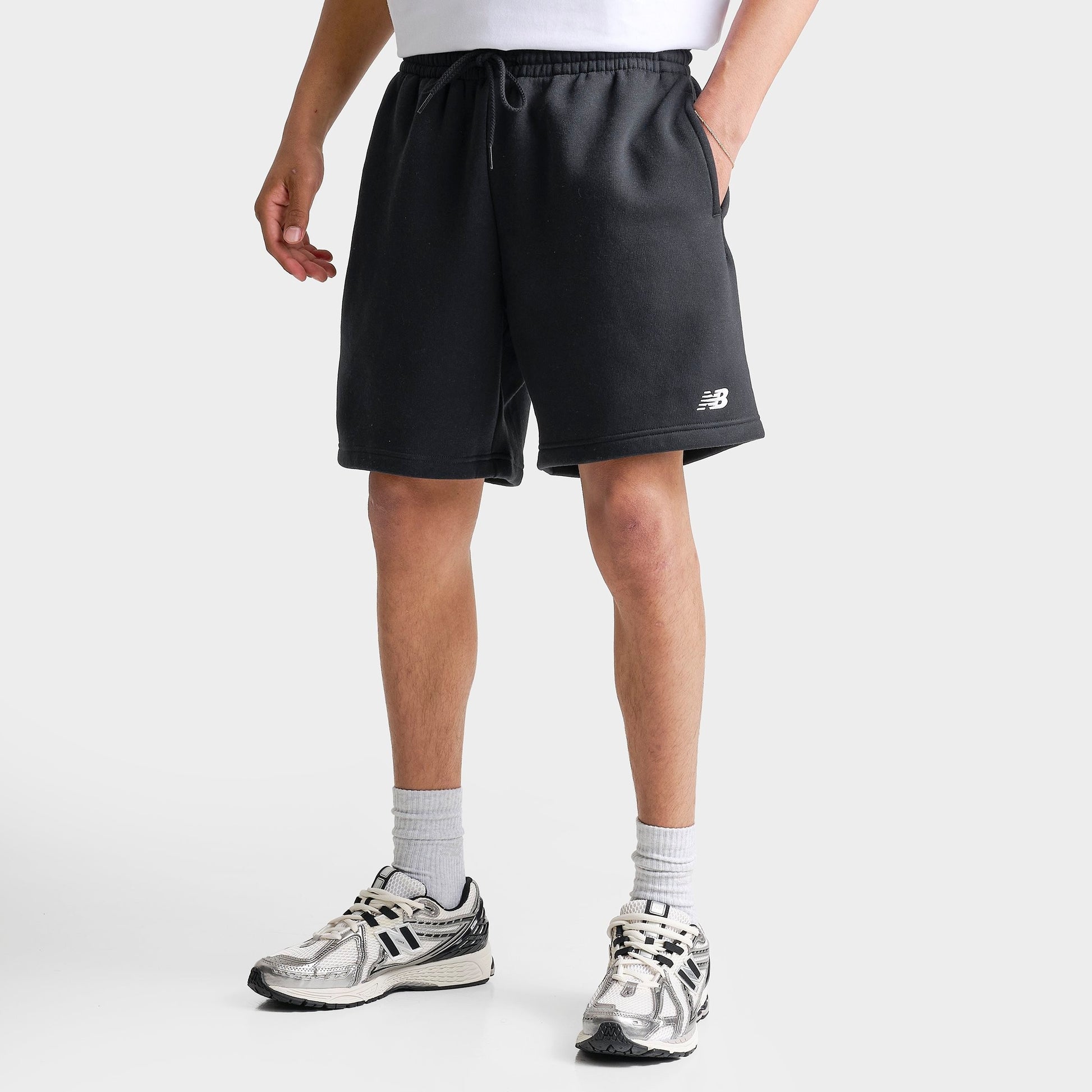 Men's New Balance Fleece Shorts - Black