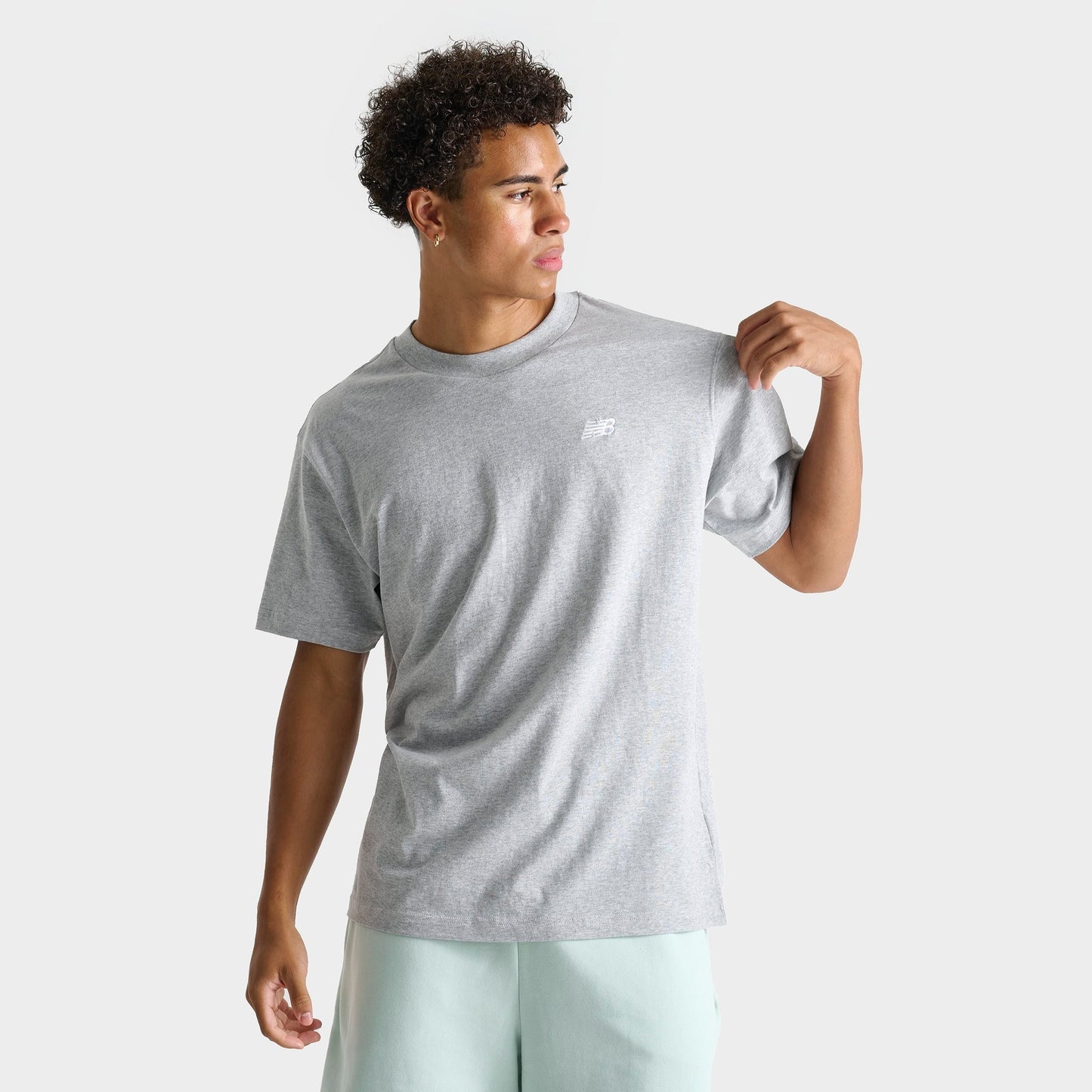 Men's New Balance Sport Essentials T-Shirt - Grey Heather