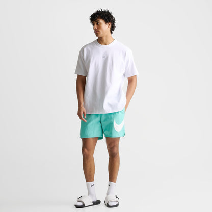 Men's Nike Swim Breaker 7-Inch Lined Volley Shorts - Bleached Turquoise