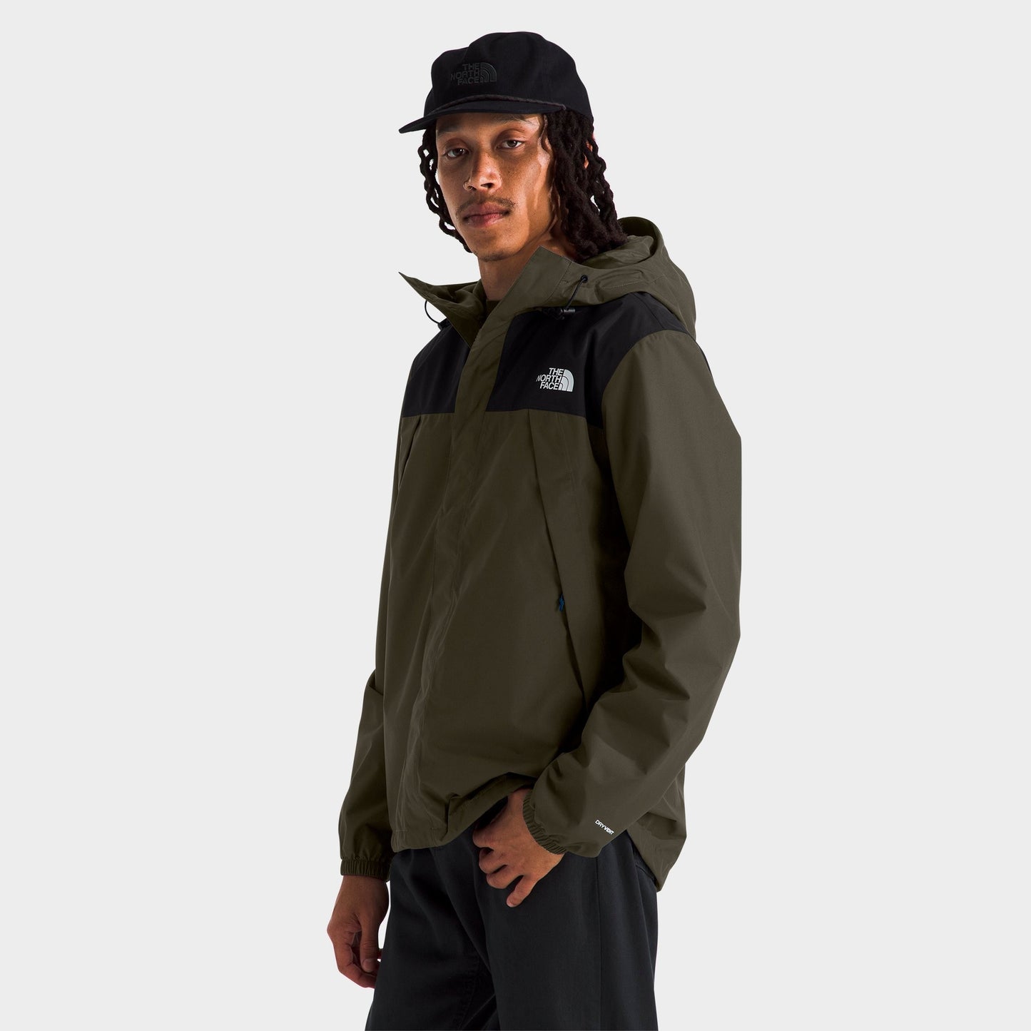 Men's The North Face Antora Jacket - New Taupe Green/TNF Black