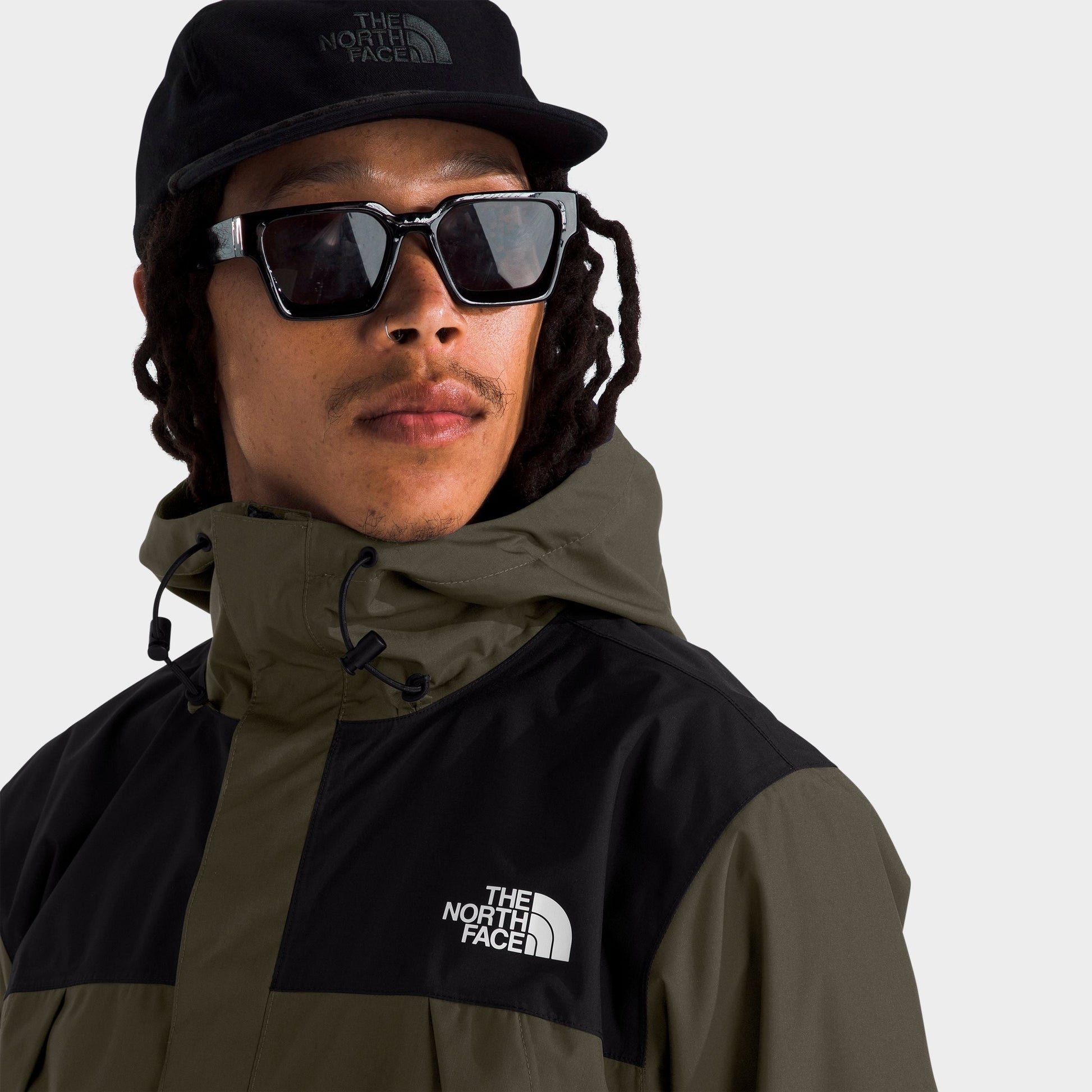Men's The North Face Antora Jacket - New Taupe Green/TNF Black