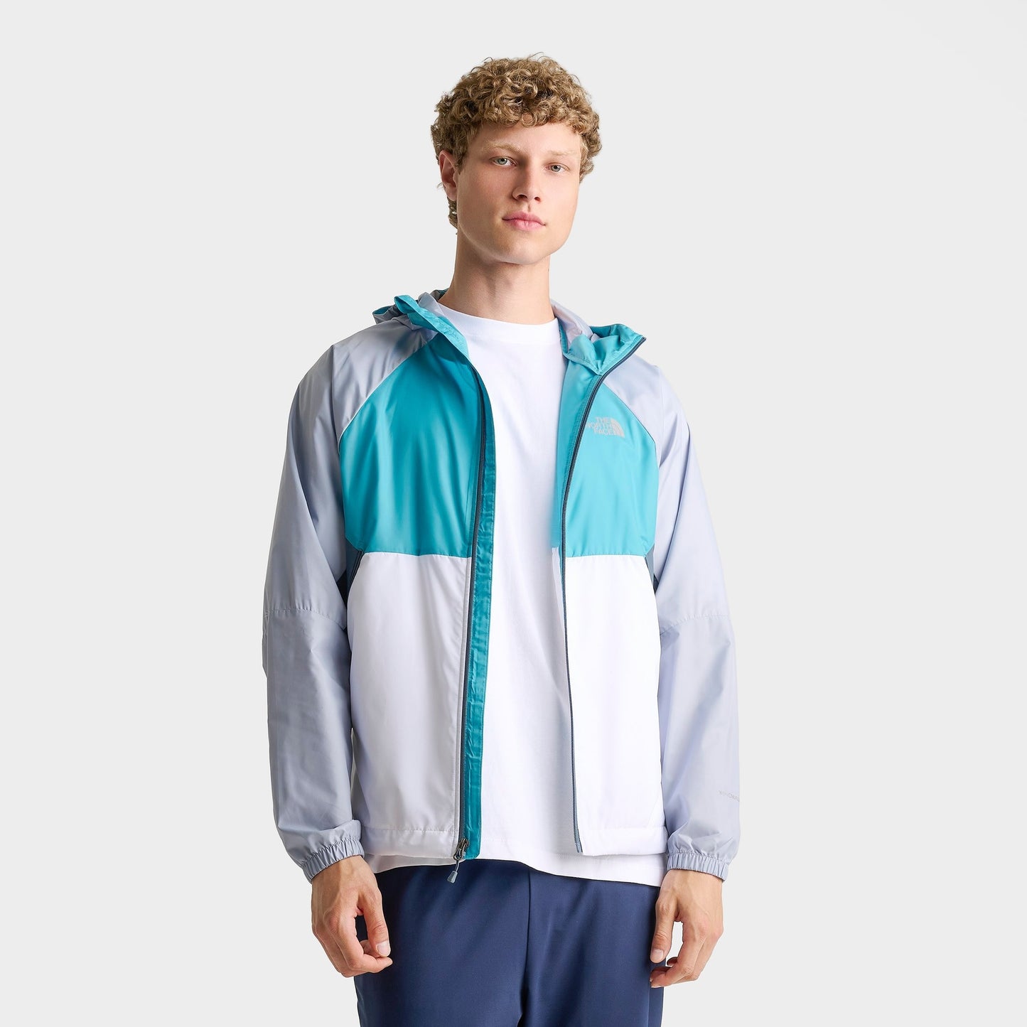 Men's The North Face Ventacious II Wind Jacket - River Ice