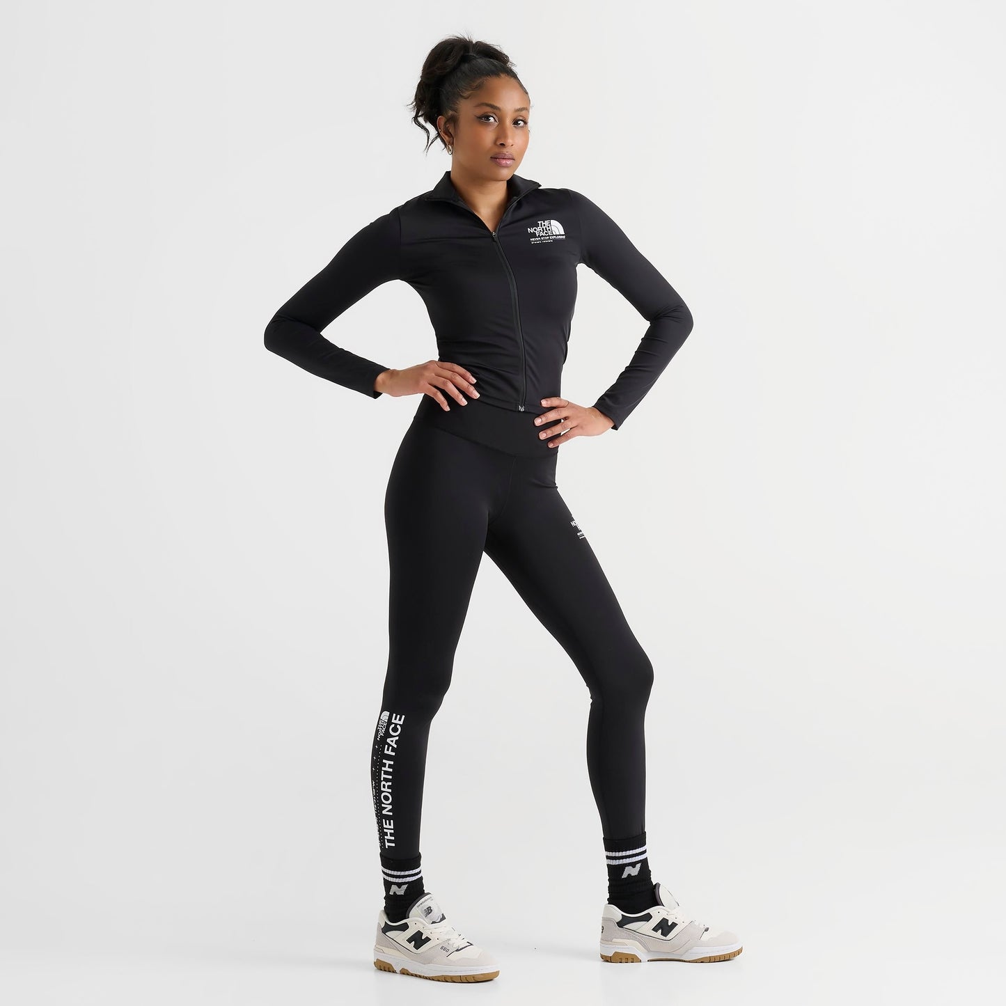 Women's The North Face Graphic Performance Leggings - Black
