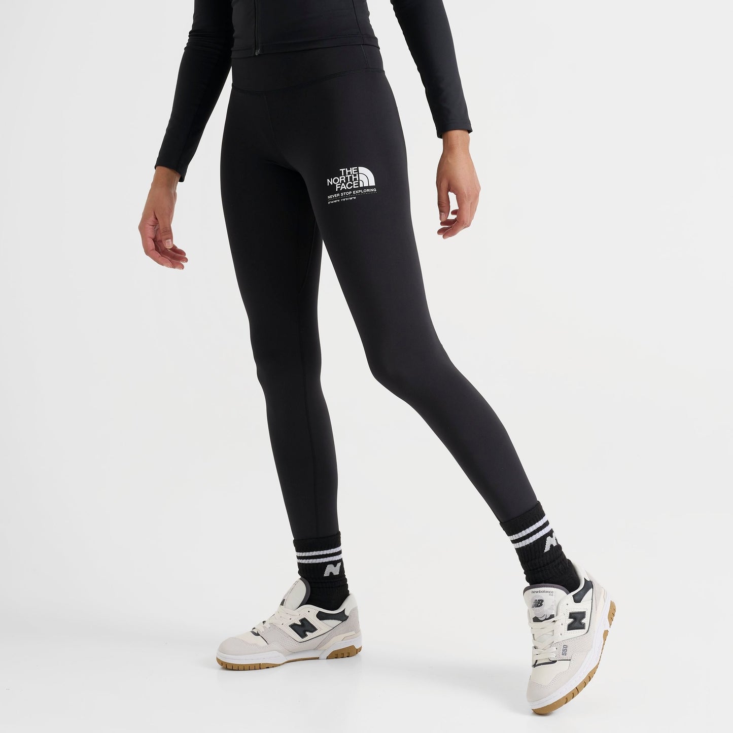 Women's The North Face Graphic Performance Leggings - Black