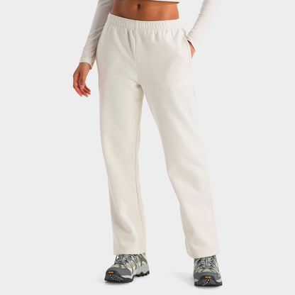 Women's The North Face Evolution Simple Dome Straight Leg Sweatpants - White Dune
