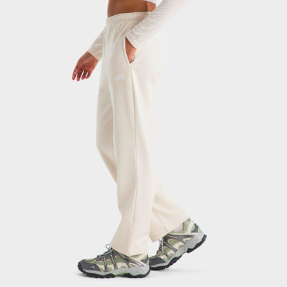 Women's The North Face Evolution Simple Dome Straight Leg Sweatpants - White Dune