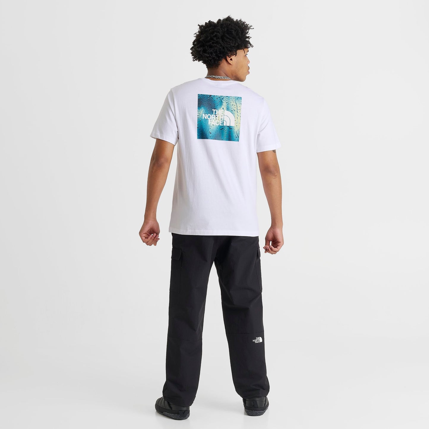 Men's The North Face Half Dome Box Rain T-Shirt - TNF White