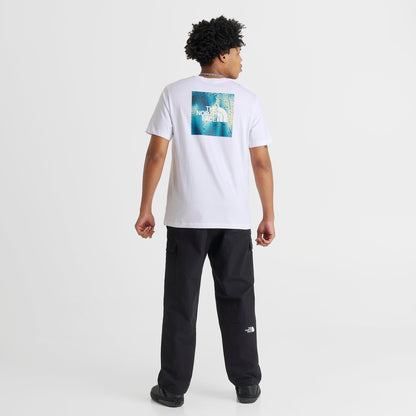 Men's The North Face Half Dome Box Rain T-Shirt - TNF White