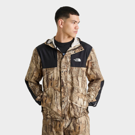 Men's The North Face Forest 1985 Seasonal Mountain Jacket - Kelptan Forest Floor Print