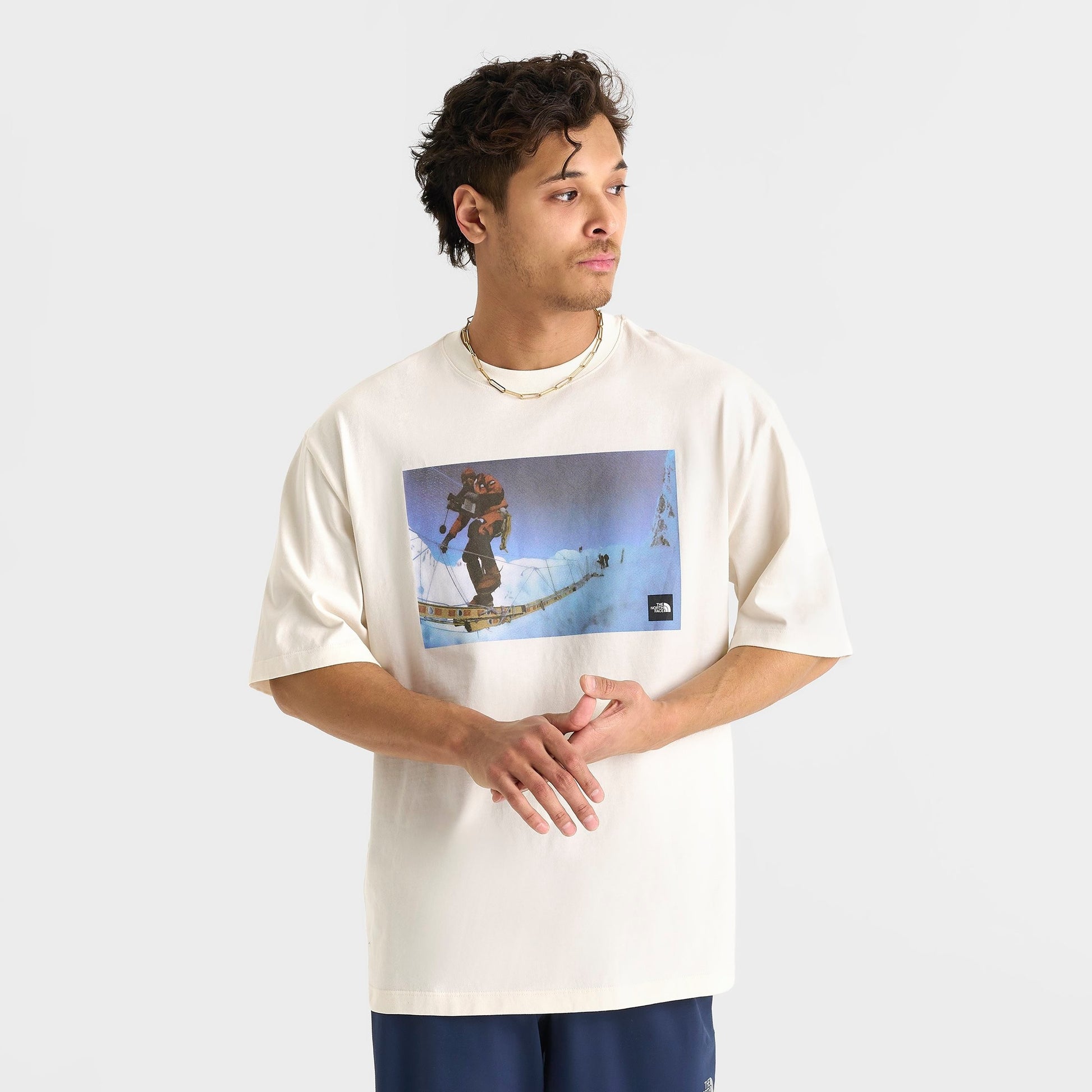 Men's The North Face Bridge Photo Graphic T-Shirt - White Dune