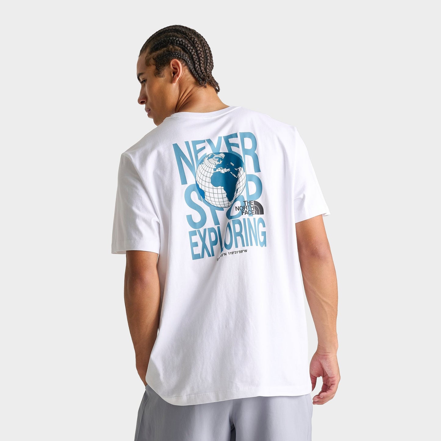 Men's The North Face Globe Relaxed T-Shirt - TNF White